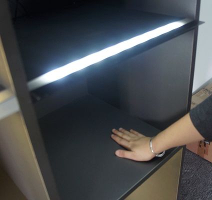 60W ingebouwde touch sensor schakelaar voor meubelverlichting Bruin S1015