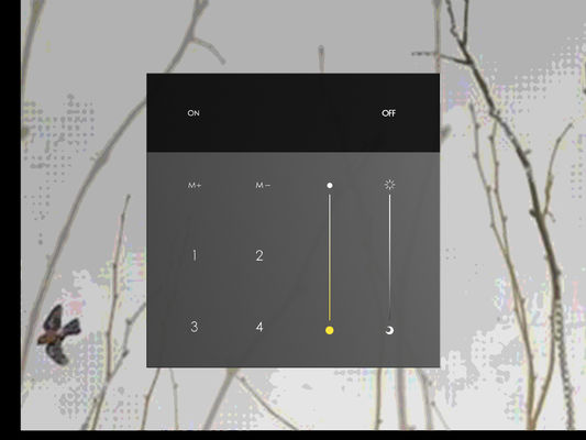 Draadloos touchpaneel sensor 2.4GHz afstandsbediening LED afstandsverduistering