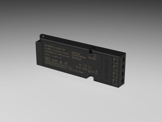 ETSC 24W-12V Ultra-dunne constante spanning LED-driver voor timing en CCT-tuning