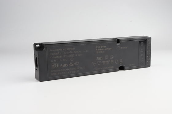 ETSC 60W-12V Ultra-dunne constante spanning LED-driver voor timing en CCT-tuning