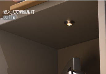 A1118 Draaibaar LED Puck Spotlight voor meubels onder kast LED Spot Lighting