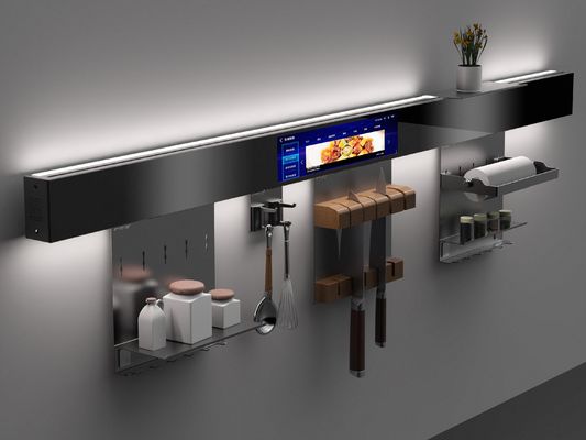 Keuken LCD Intelligente verlichtingsproducten Gas / rookconcentratie detecteren Waarschuwing